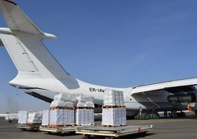 وصول 23 طنا مساعدات طبية لمطار صنعاء